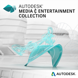 Media and Entertainment Collection (Annual) w/Basic Support autodesk, maya, 3ds, max, motion builder, mudbox 2017, 2016, 2015, 3d modeling, 3d rendering, dynamics, quarterly, pipeline, animation, rigging, cad
