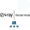 V-Ray Next Render Node x5 bundle v-ray, vray, 3ds, max, rendering, renderer, render, high, fidelity, chaos, group, bundle