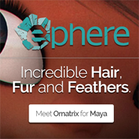 Ornatrix for Maya hair, fur, feathers